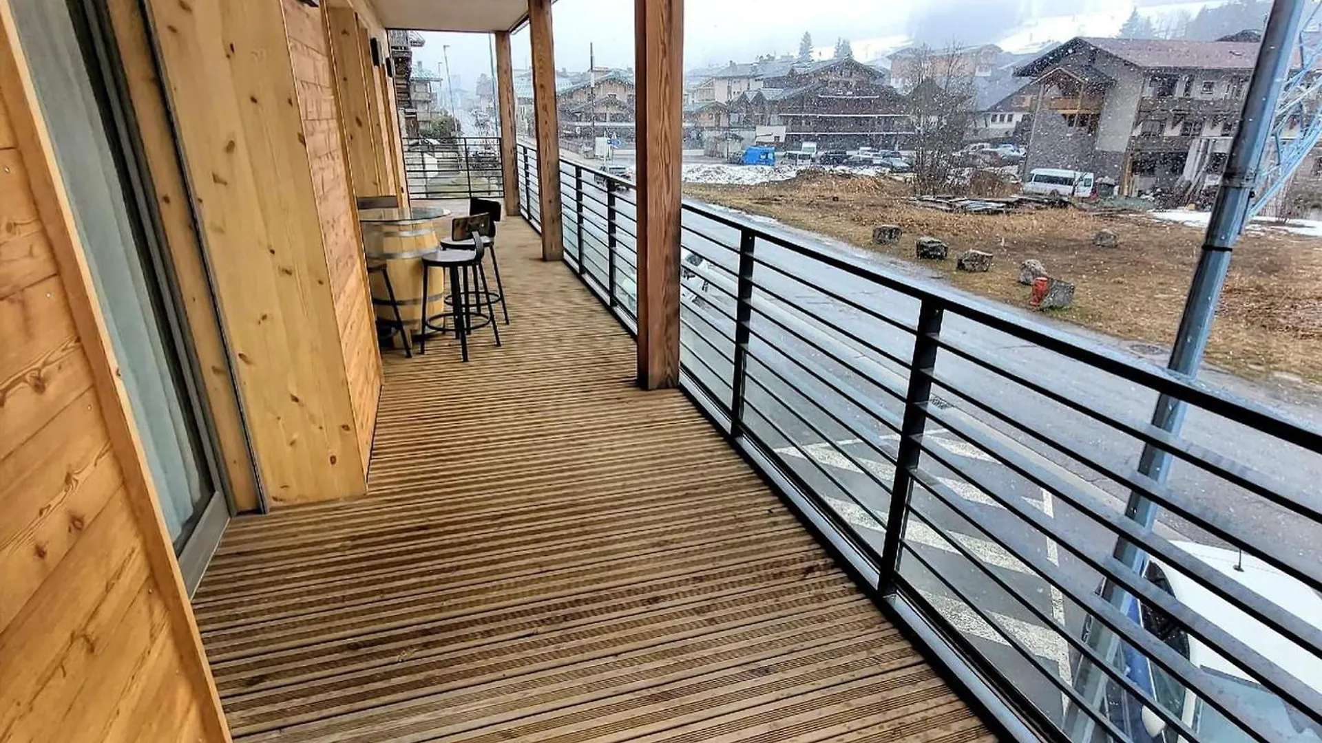 Les Gets - Appartement Moderne Avec Grande Terrasse, Parking Et 2 Chambres - Fr-1-598-185 Apartment Les Gets
